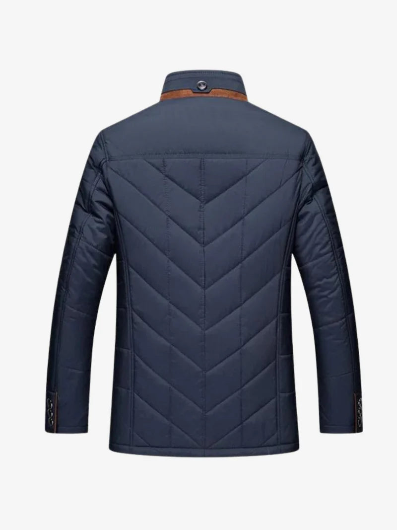 Solomon - Chaqueta de invierno para hombres con cuello alzado