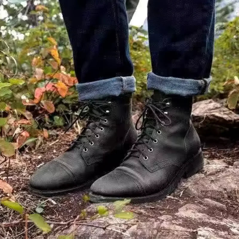 Jason – Botas de cuero resistentes para hombres