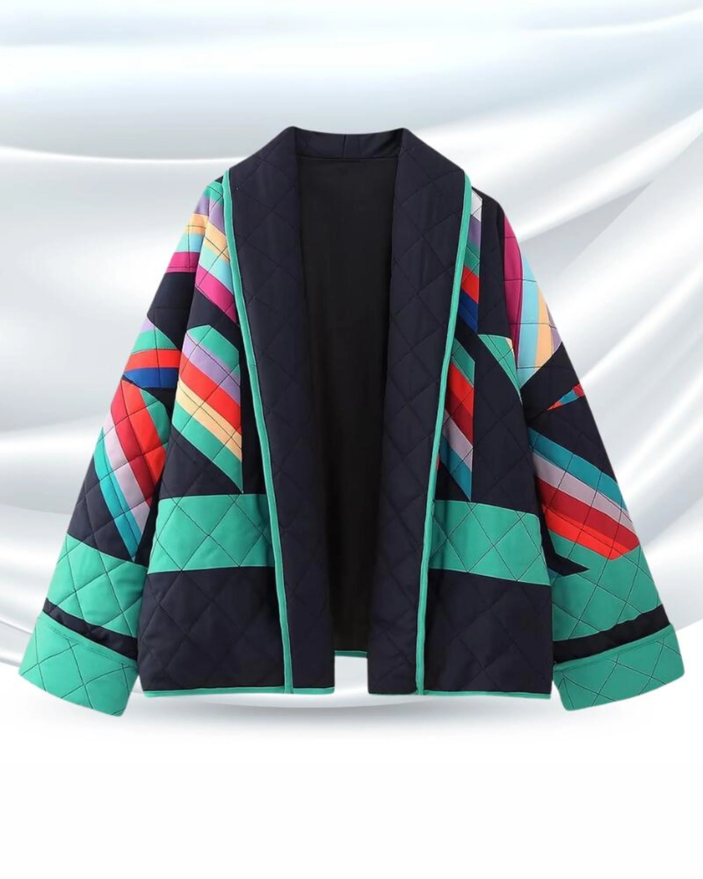 ROSACHIQ™ - Chaqueta vintage oversize